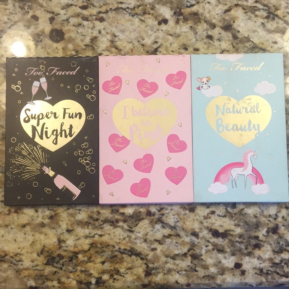 Too Faced palettes